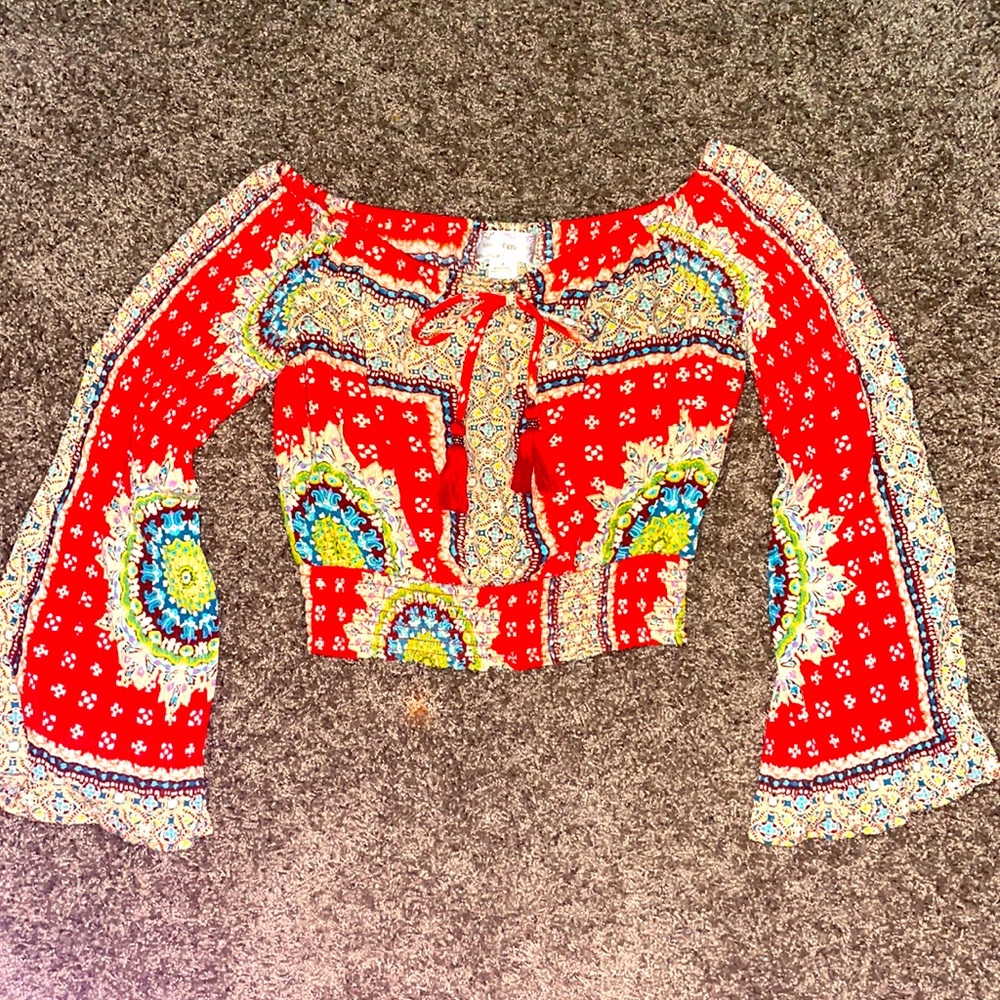 Band of gypsies crop top